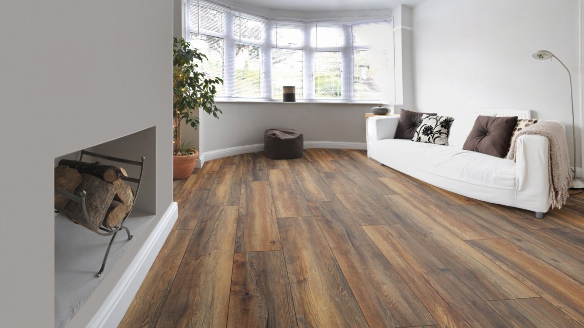 KRONOTEX Laminat Exquisit plus LHD 1-Stab 4-V-Fuge Dekor Harbour Oak D3570 – Bild 5