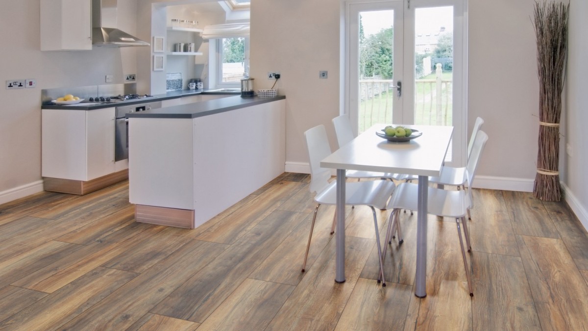 KRONOTEX Laminat Exquisit plus LHD 1-Stab 4-V-Fuge Dekor Harbour Oak D3570 – Bild 8