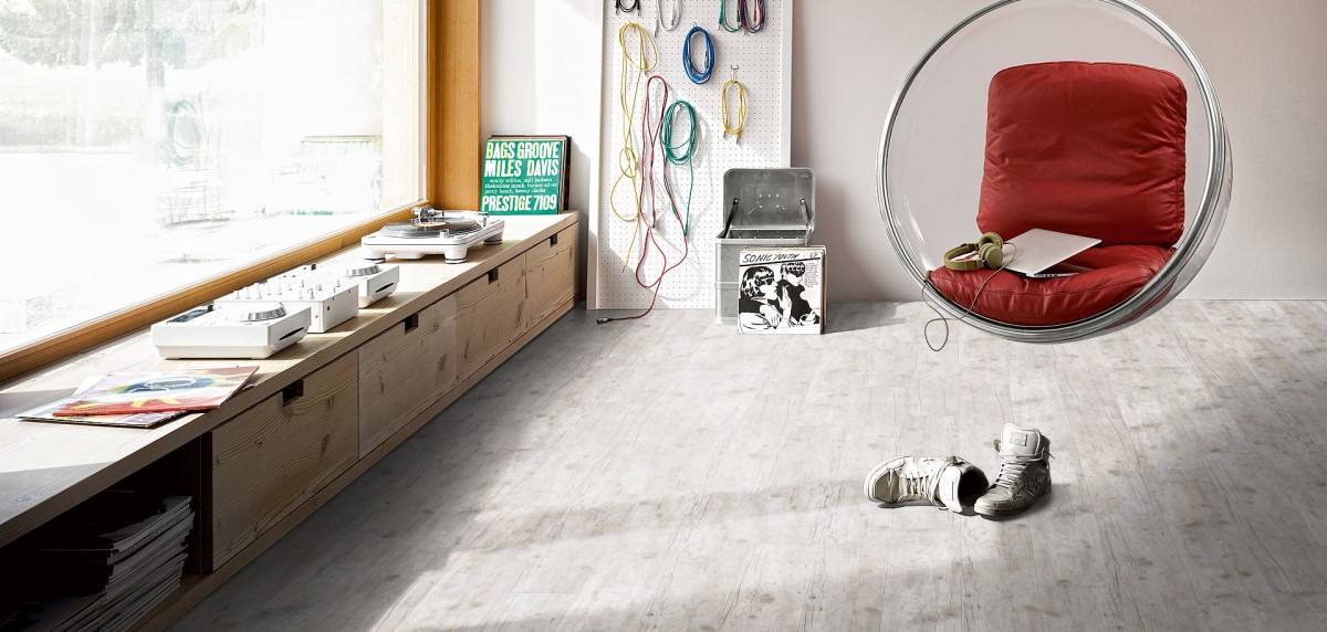 PARADOR Vinyl Classic 2030 Altholz geweißt Holzstruktur Landhausdiele mit HDF Trägerplatte – Bild 4